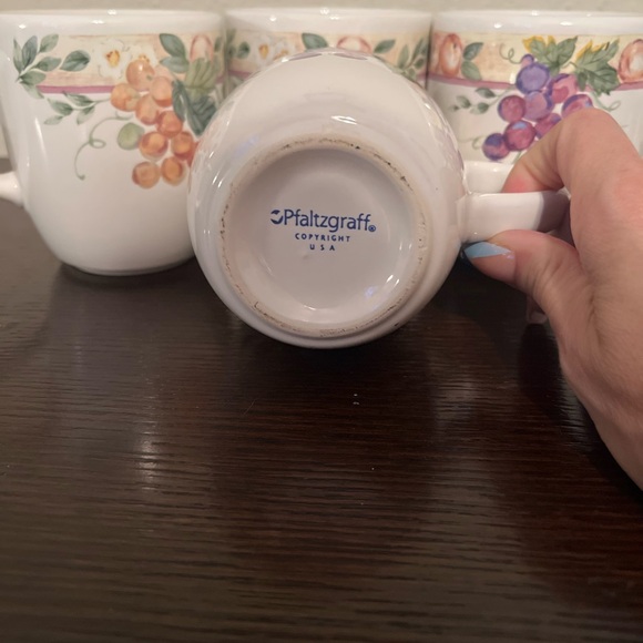 🤩 NEW ITEM! Set of 4 Pfaltzgraff Orchard Coffee Mugs - Picture 6 of 6